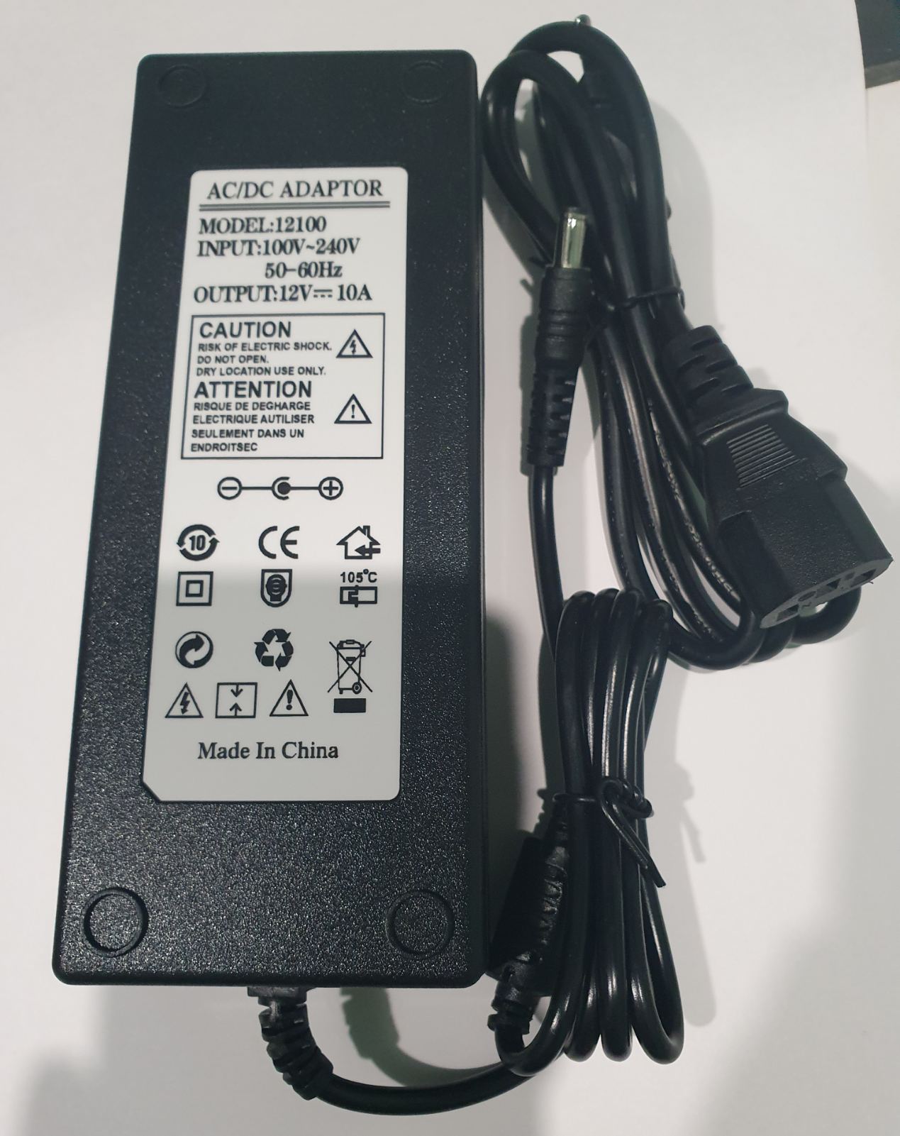 Блок живлення 12V 10A